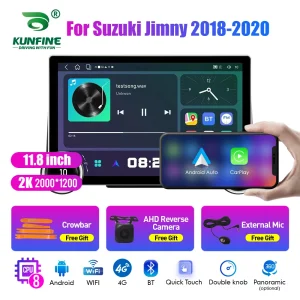 11.8 inch touchscreen car stereo with DVD player for Honda Jimny 2018 2020 1