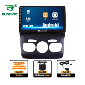 2Din car radio for Citroen C4L 2010 2018 Bluetooth connectivity