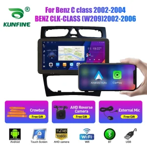 2Din car radio with built in microphone for Benz C class