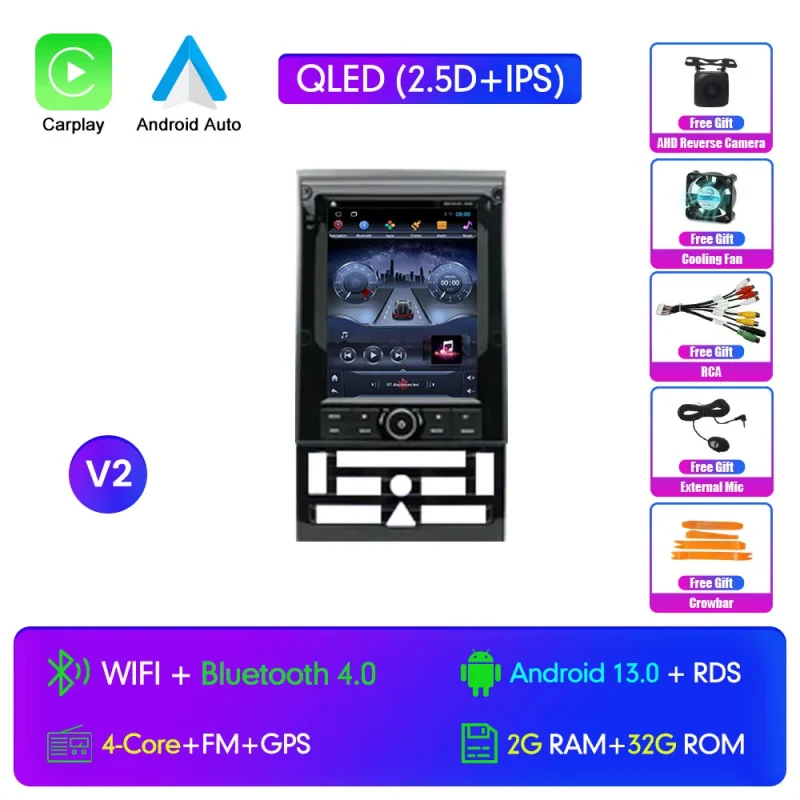 Advanced Tesla style multimedia video player for Peugeot 407