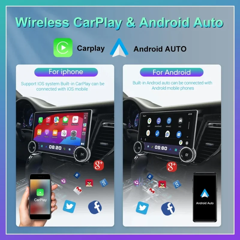 Android Auto and Carplay enabled car radio for Honda Strada