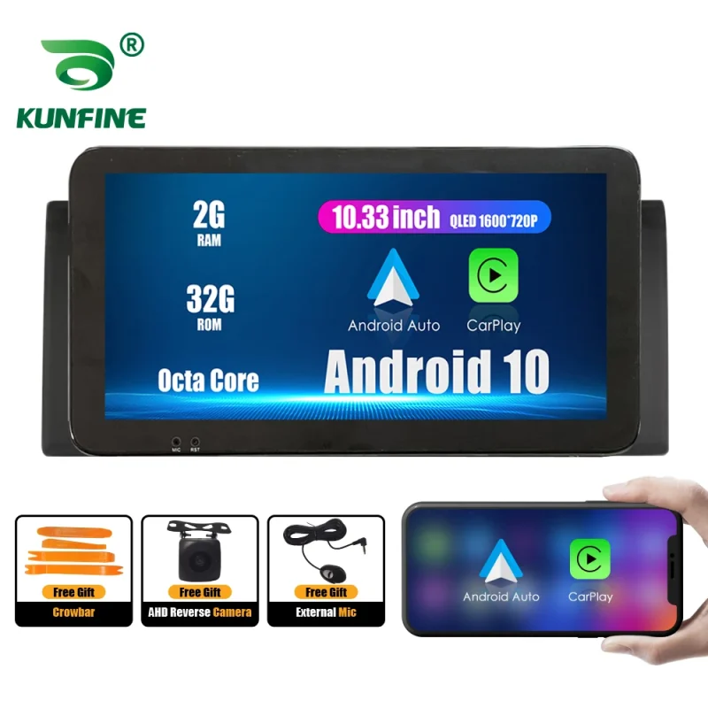 Android car radio with multimedia features for BMW X5(E53) 1999 2006