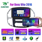 Android car radio with touchscreen display for Benz Vito