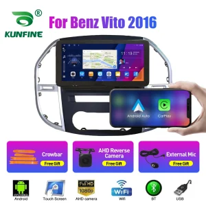 Android car radio with touchscreen display for Benz Vito