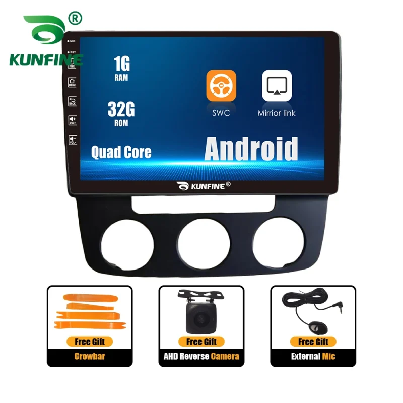 Android car stereo with high resolution display