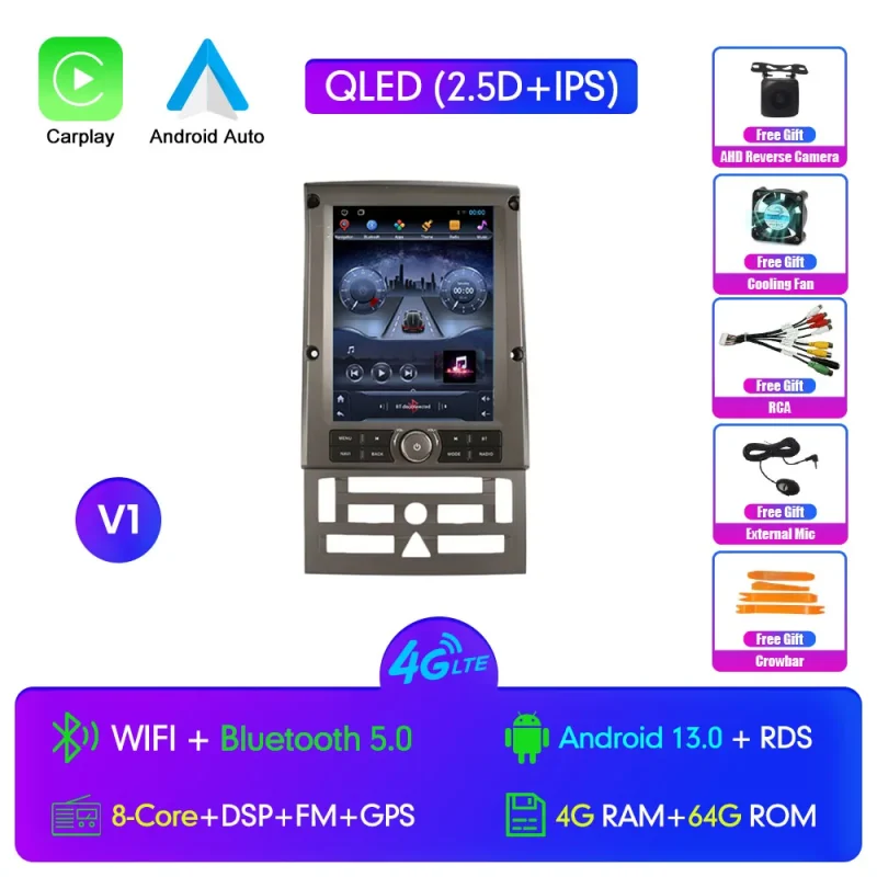 Android touchscreen car stereo for Peugeot 407 with GPS