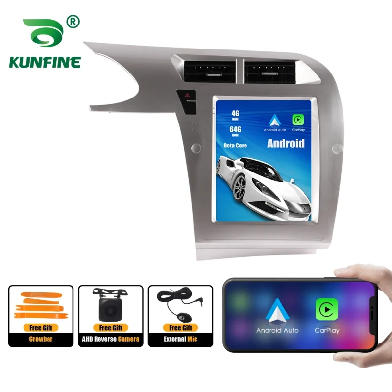 Audi A4L 9.7 inch Android stereo with GPS and carplay