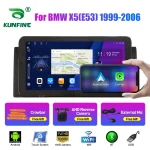 BMW X5(E53) 1999 2006 2din android car radio with GPS and carplay 1