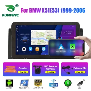 BMW X5(E53) 1999 2006 2din android car radio with GPS and carplay 1