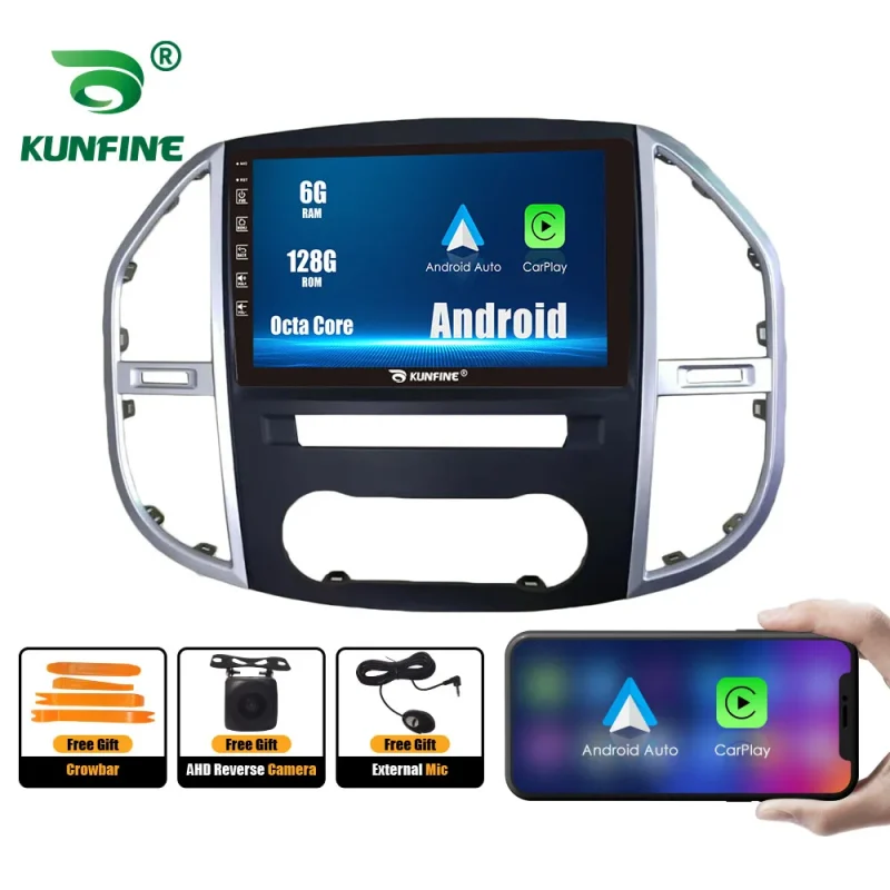 Benz Vito 2016 car radio with Android operating system