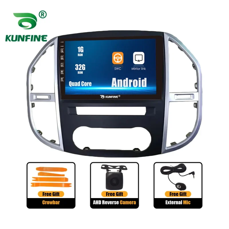 Benz Vito car radio with Bluetooth and GPS navigation