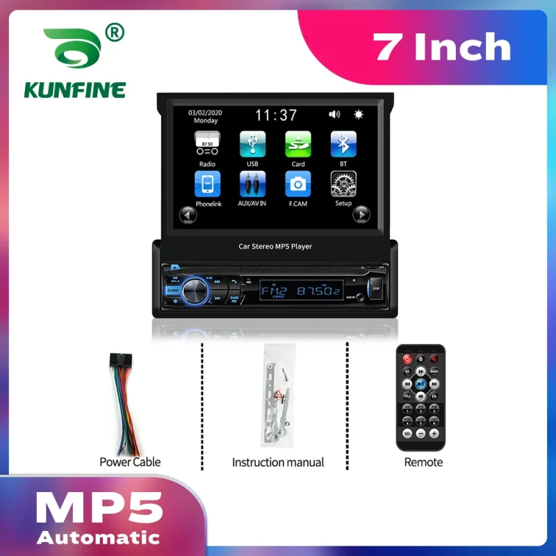 Bluetooth car radio with IPS GPS navigation for 7 inch Android stereo
