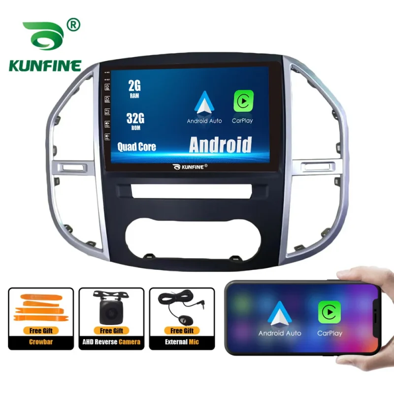 Car entertainment system with carplay for Benz Vito 2016