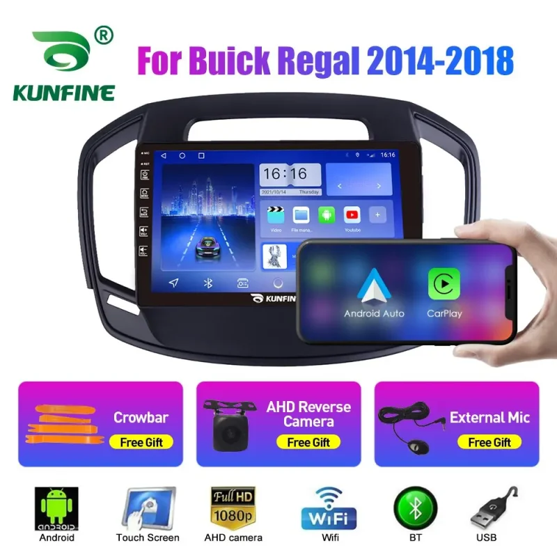 Carplay enabled multimedia video player for Buick Regal
