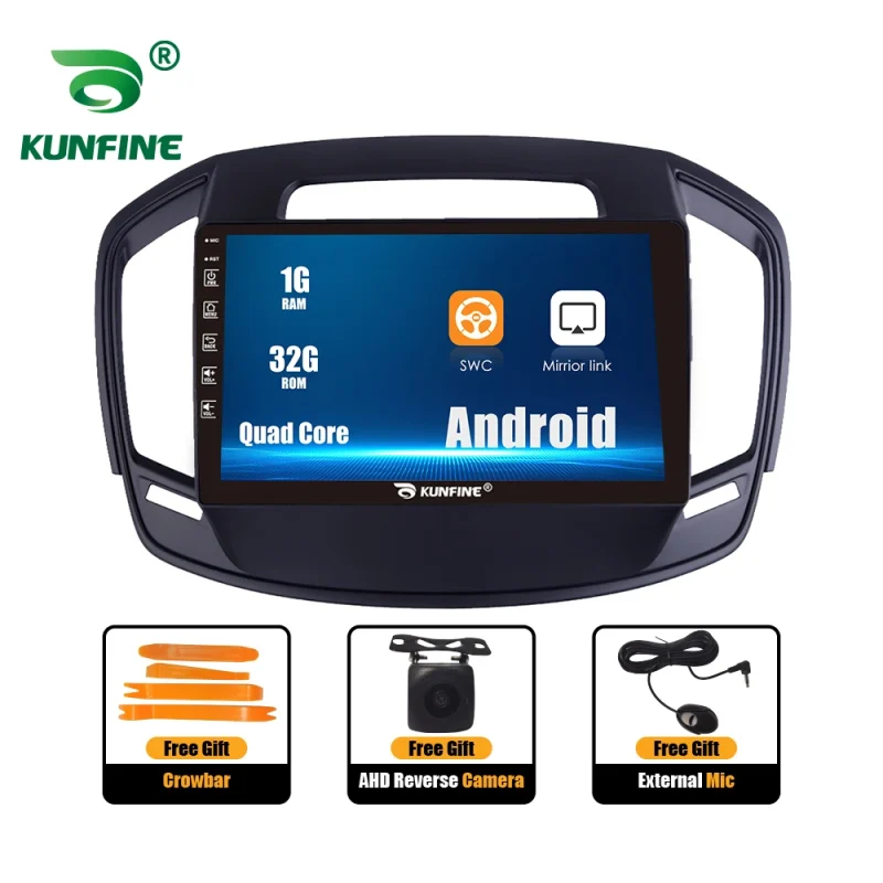 Carplay and 4G WiFi equipped multimedia video player for Buick Regal