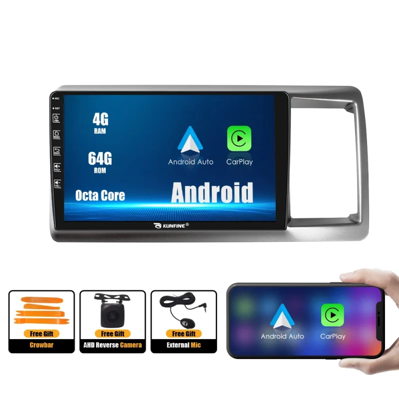 Carplay integration for Honda Crossroad car audio system