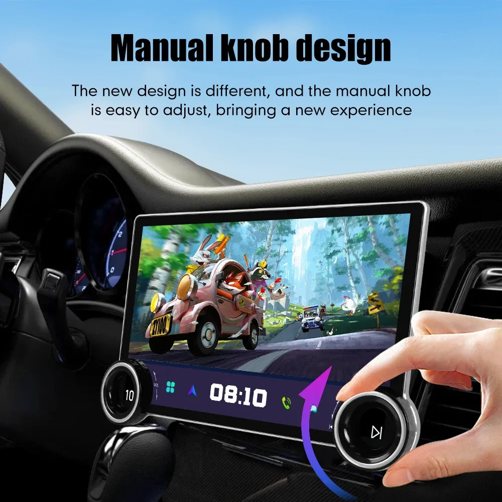 Carplay supported car radio for Prado 2010 2013 1