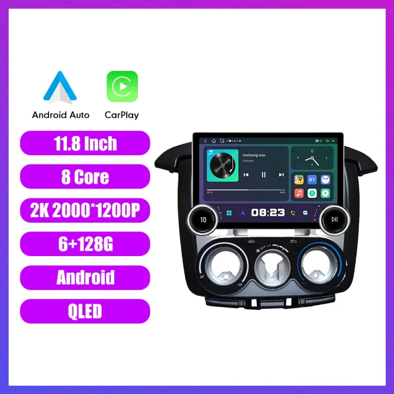 Convenient multimedia video player for Honda Innova car radio