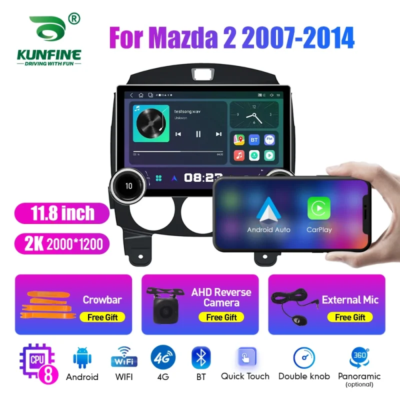 Customized in dash multimedia player for Honda