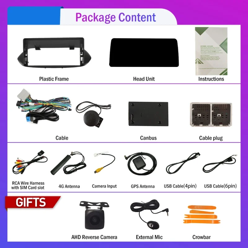 Easy installation car stereo for Chevrolet Tracker owners