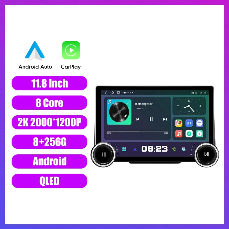 Enjoy high quality multimedia entertainment in your Honda Jimny with a 2K double knobs car radio