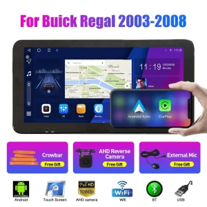 Head unit with carplay for Buick Regal 2003 2008