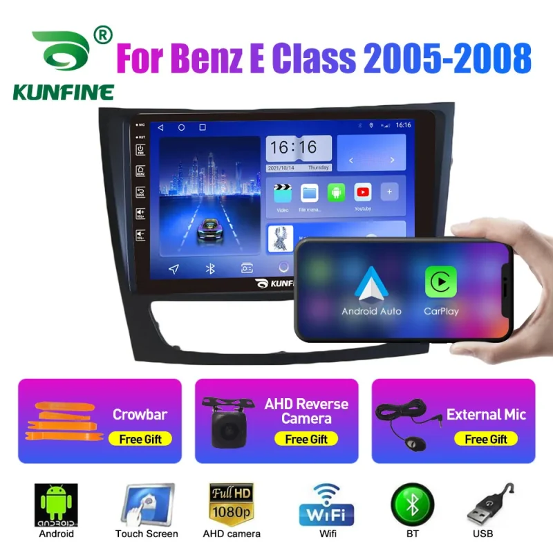 High quality stereo audio head unit for Benz E Class