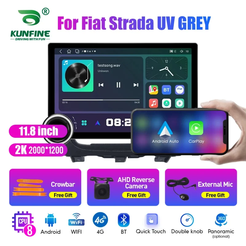 In car entertainment system for Honda Strada