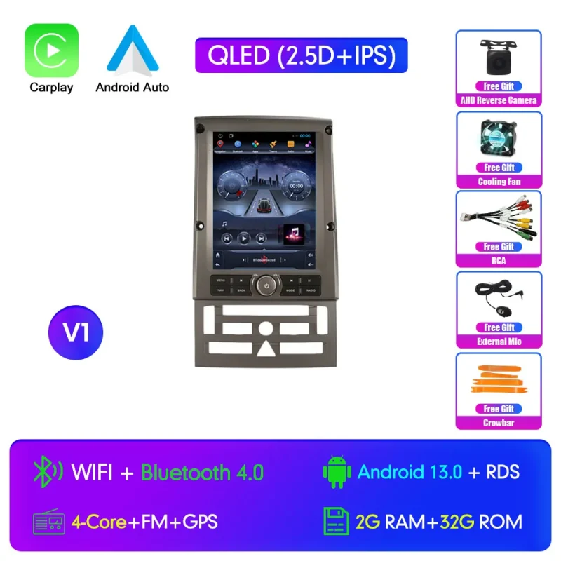 Innovative multimedia player for Peugeot 407 2004 2008