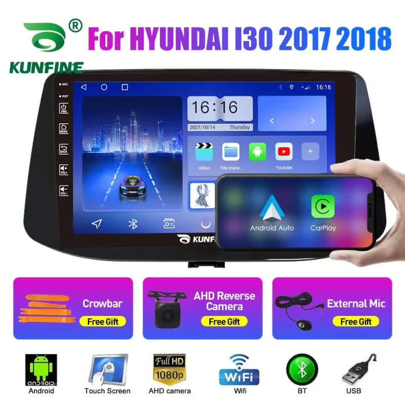 Multimedia video player with Carplay for Honda CRV
