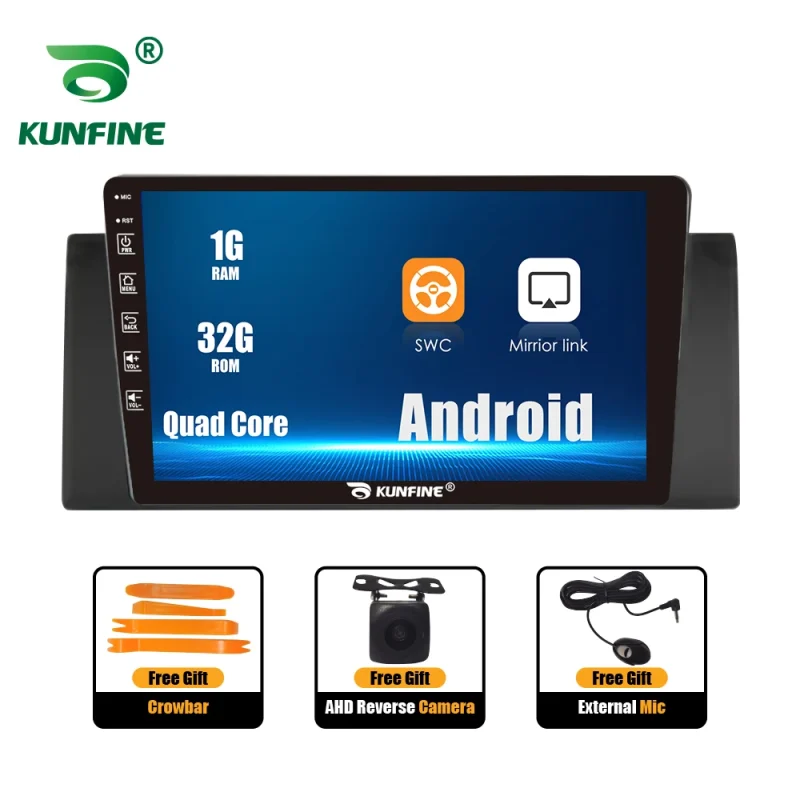 Multimedia video player with carplay and GPS for BMW X5(E53) 1999 2006