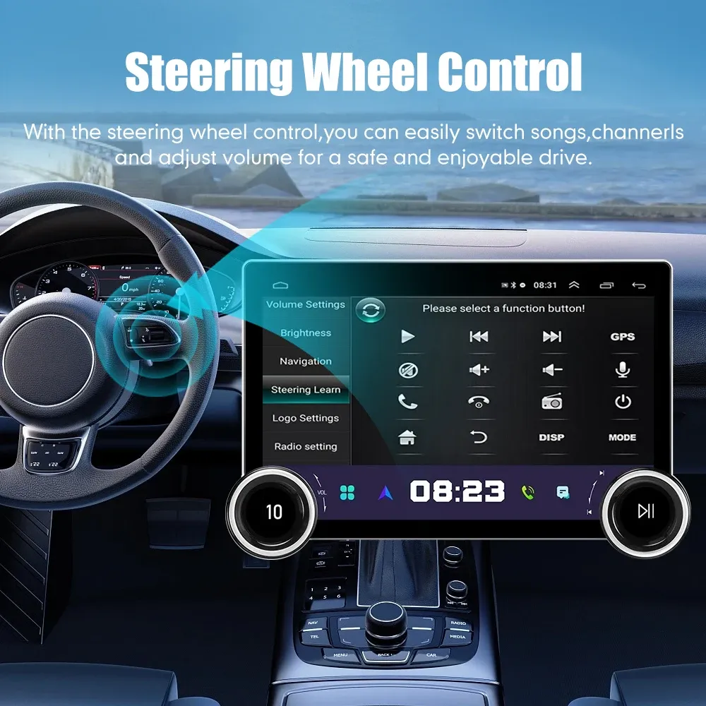 Prado 2010 2013 car radio with 2K display