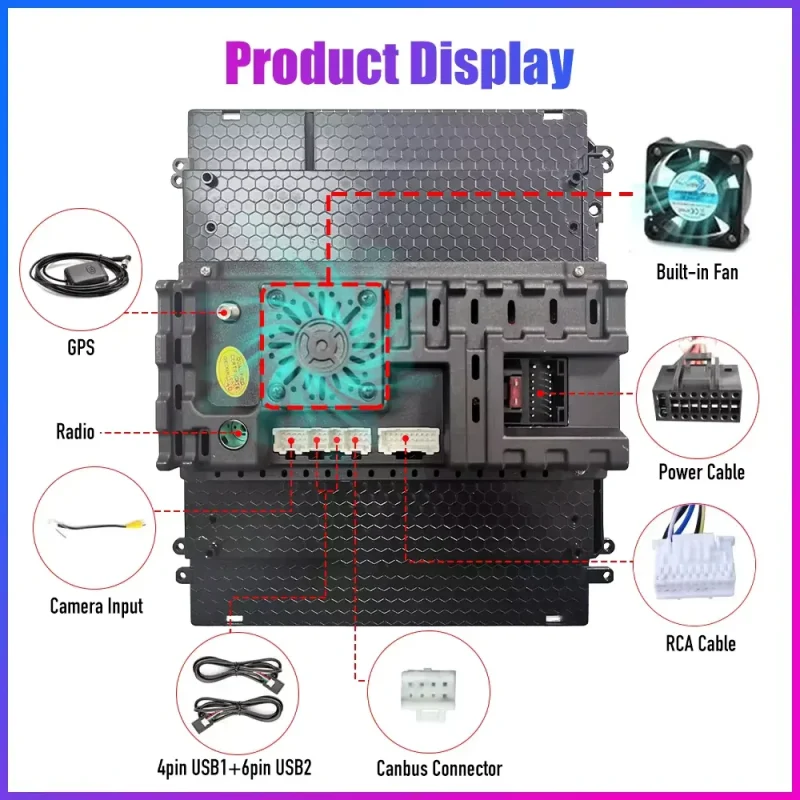 Tesla style 2 din car stereo with GPS for Peugeot 407