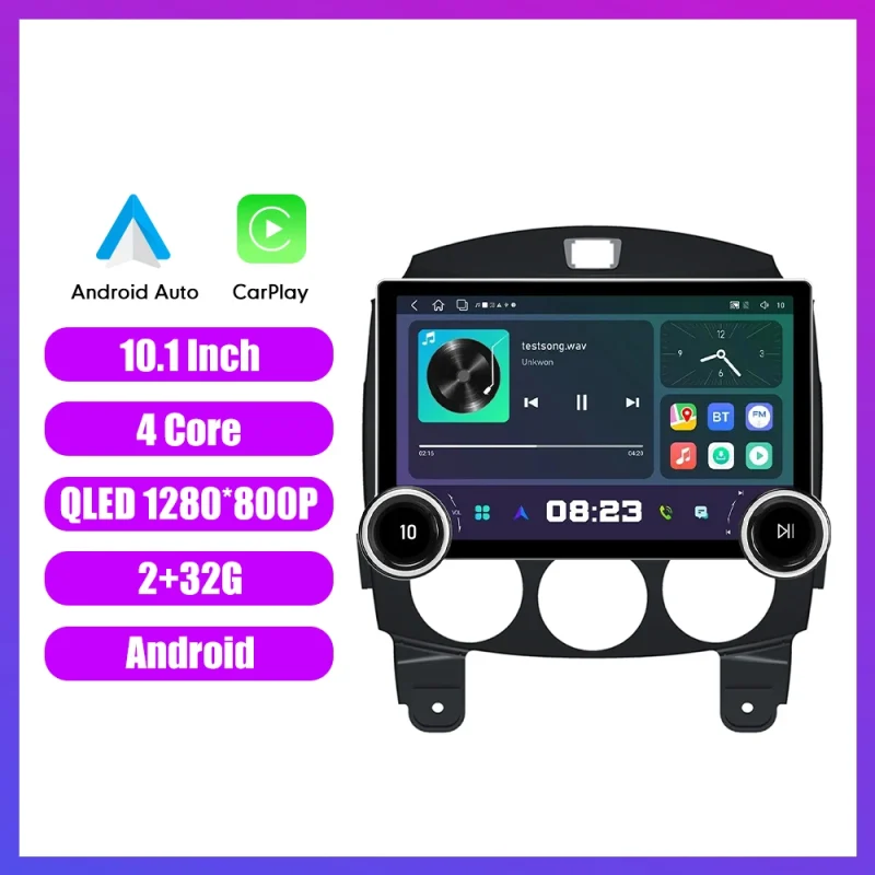User friendly car radio with advanced features for Honda