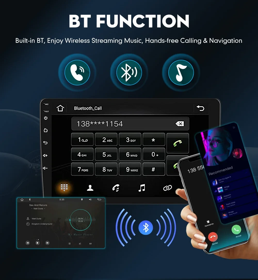 advanced car entertainment system for Honda Crossroad