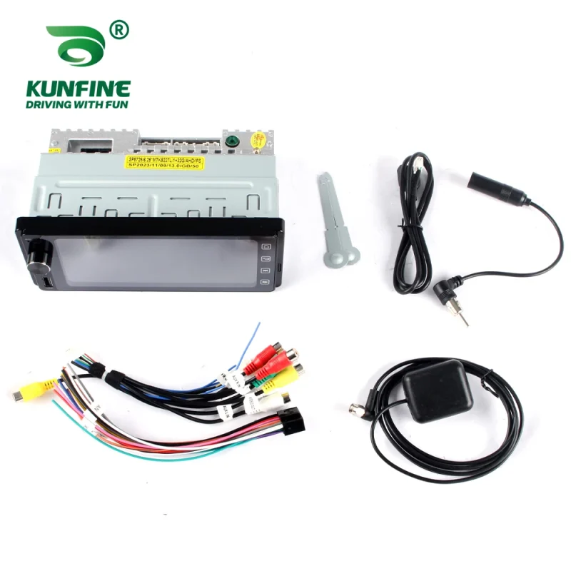 android car radio with Bluetooth GPS and USB Type C compatibility