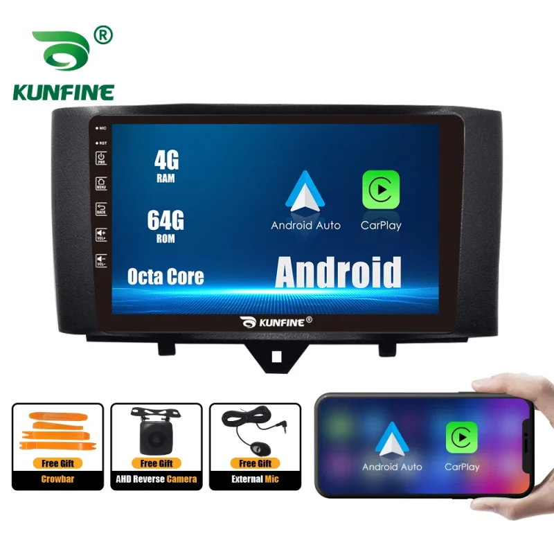 android head unit with gps navigation for benz smart