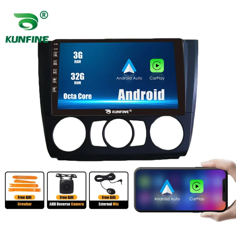 android stereo audio head unit for bmw 1 series 2008 2012 with gps navigation