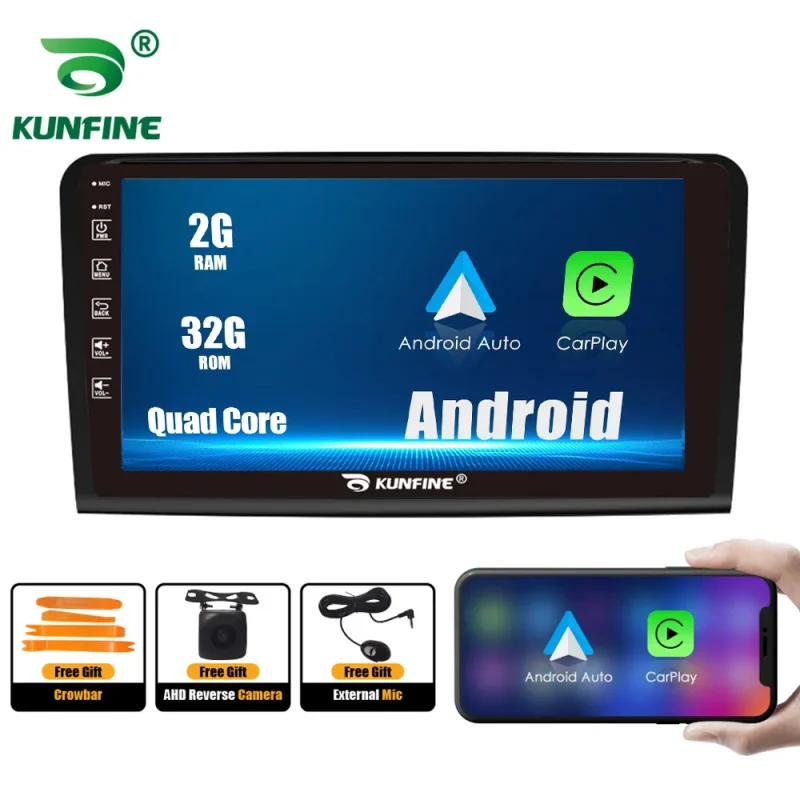 benz ml w164 clk w209 car radio with carplay and 4g wifi