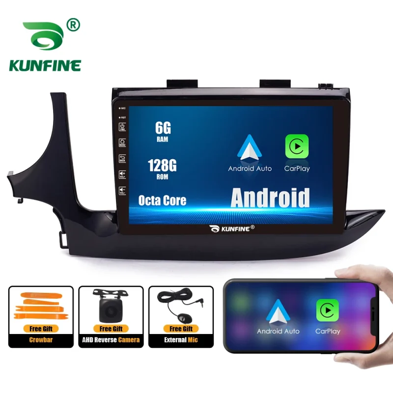 buick encore car radio with multimedia video player and bluetooth