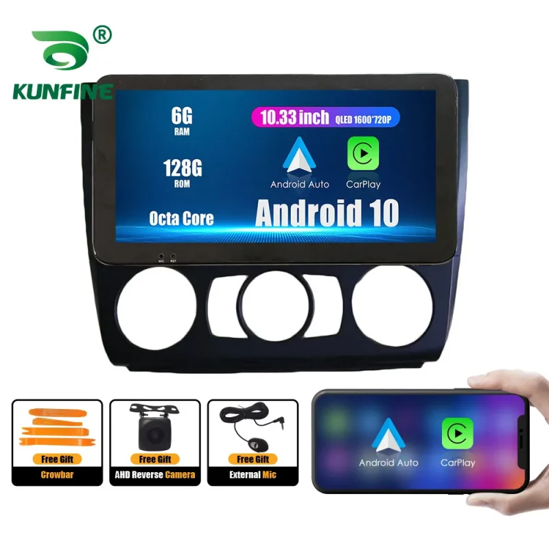 car radio for bmw 1 series 2008 2012 with gps navigation and stereo audio head unit