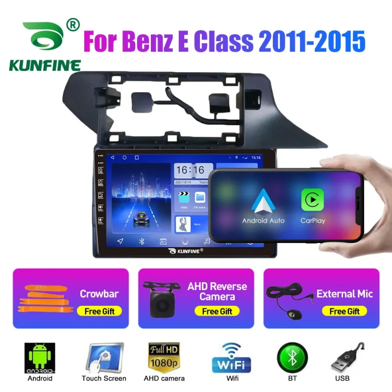 car radio head unit with carplay 4g wifi for benz e class