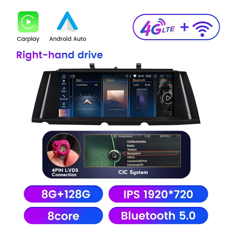 carplay android auto compatibility for bmw