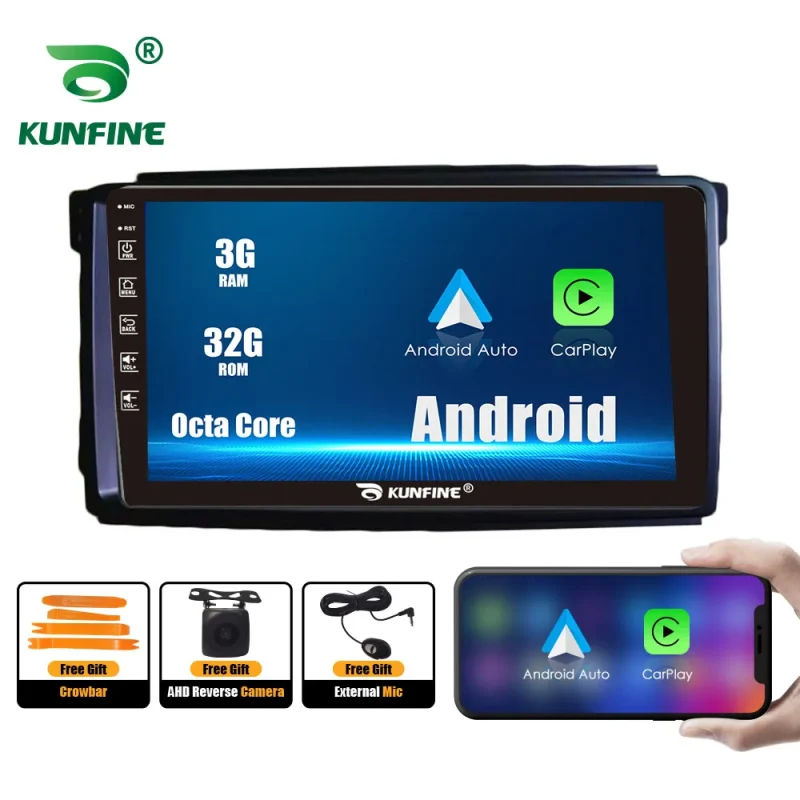 gps navigation stereo audio head unit for benz smart