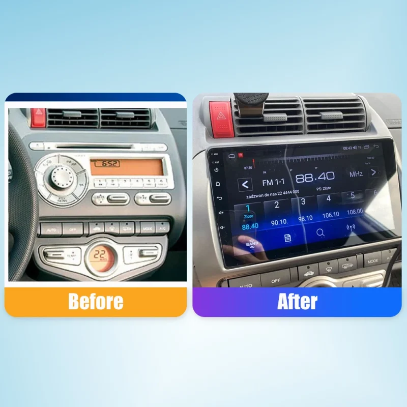 honda city 2006 2021 radio replacement unit