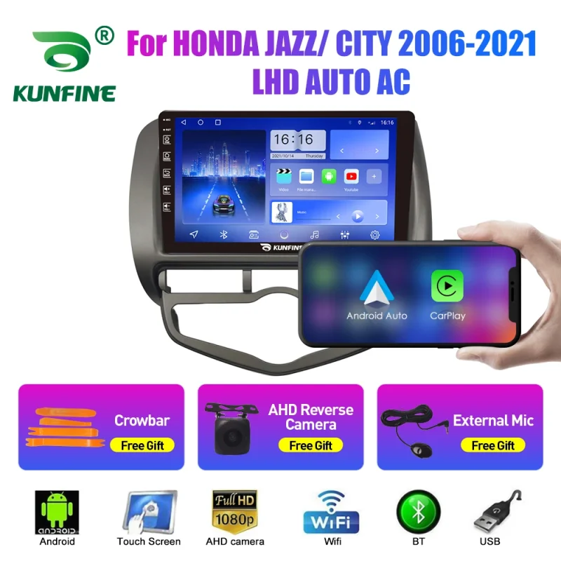 honda jazz android system with rear camera