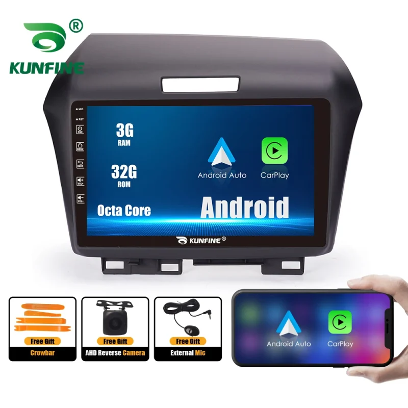 multimedia player with touch screen interface