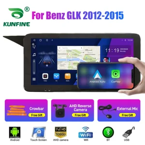 premium audio experience with carplay and android auto for Benz GLK 2012 2015