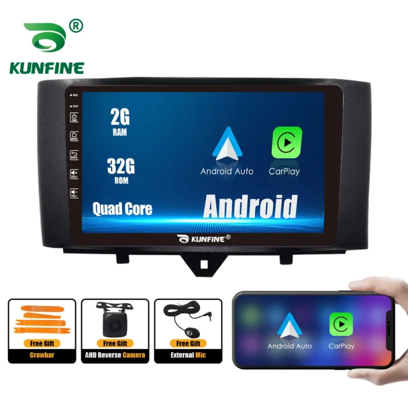 premium carplay multimedia video player for benz smart