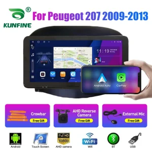 responsive touchscreen car stereo for peugeot